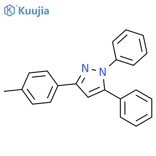 1H-Pyrazole,3-(4-methylphenyl)-1,5-diphenyl- structure