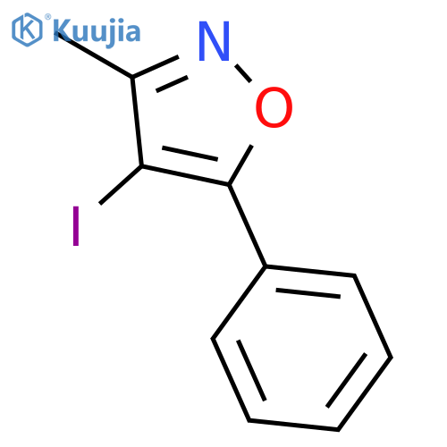 4-Iodo-3-methyl-5-phenylisoxazole structure