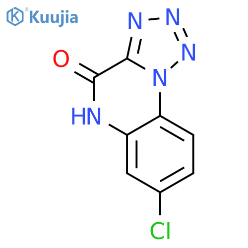 7-Chlorotetrazolo1,5-aquinoxalin-4(5H)-one structure