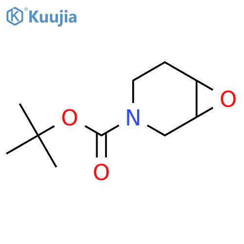 Tert-Butyl 7-oxa-3-azabicyclo[4.1.0]heptane-3-carboxylate structure