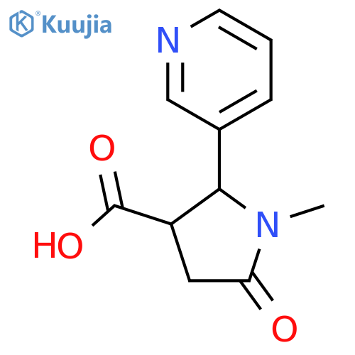 rac trans-4-Cotinine Carboxylic Acid structure