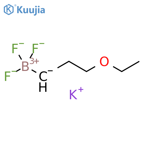 potassium (3-ethoxypropyl)trifluoroborate structure