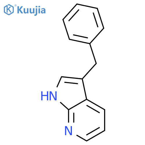1H-Pyrrolo[2,3-b]pyridine, 3-(phenylmethyl)- structure
