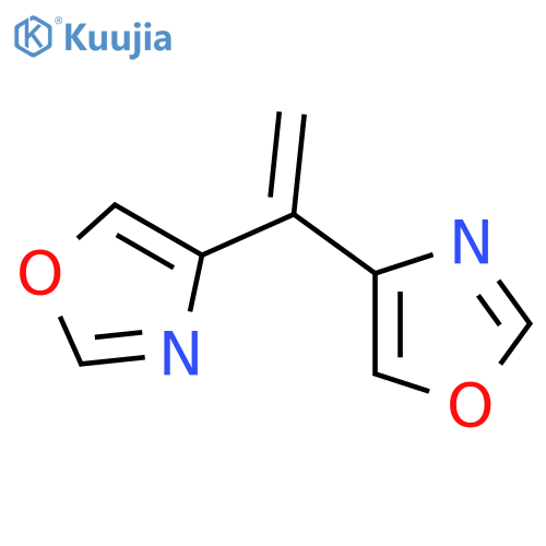 Oxazole, 4,4'-ethenylidenebis- structure