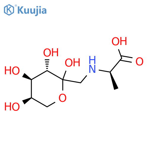 Fructose-alanine (mixture of diastereomers) structure