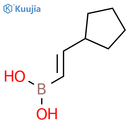 (E)-(2-Cyclopentylethenyl)boronic Acid structure