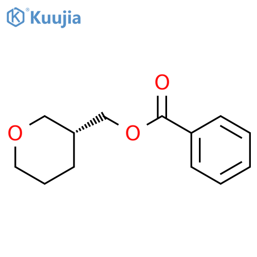 [(3R)-oxan-3-yl]methyl benzoate structure