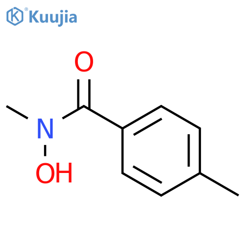 Benzamide,N-hydroxy-N,4-dimethyl- structure