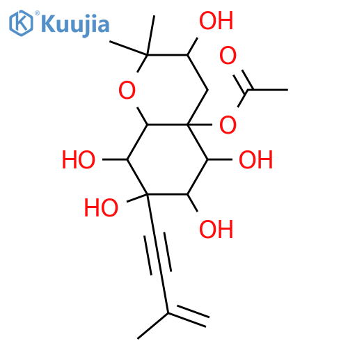 Oxirapentyne H; O-De-Ac, 4a-Ac structure
