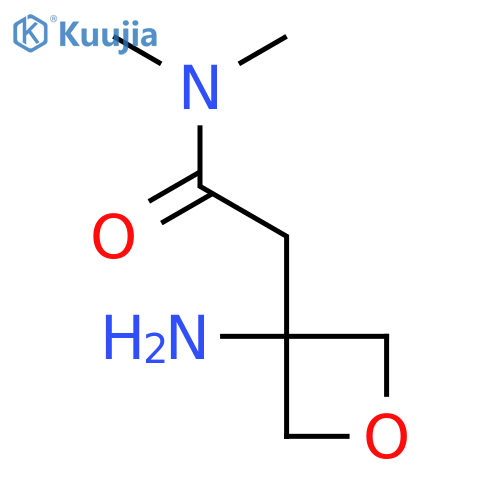 2-(3-Aminooxetan-3-yl)-N,N-dimethylacetamide structure