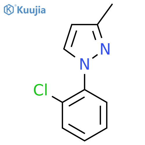 1-(2-Chlorophenyl)-3-methyl-1H-pyrazole structure