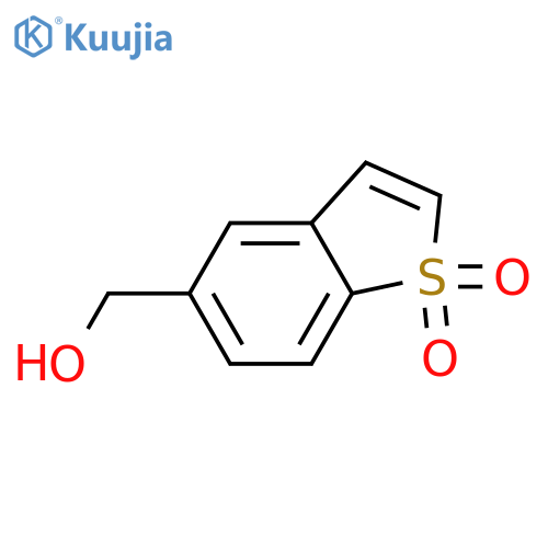 5-(Hydroxymethyl)benzo[b]thiophene 1,1-dioxide structure