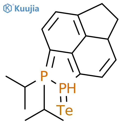 1λ5-Acenaphtho[5,6-cd]-1,2-diphosphole, 5,6-dihydro-1,1-bis(1-methylethyl)-, 2-telluride structure