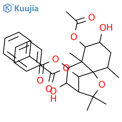 1,2,6,8,9-Pentahydroxydihydro-β-agarofuran; (1α,2β,6β,8α,9β)-form, 6,9-Dibenzoyl, 1-Ac structure