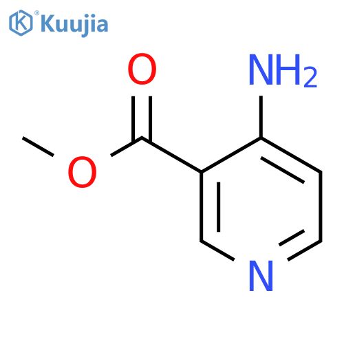 methyl 4-aminopyridine-3-carboxylate structure