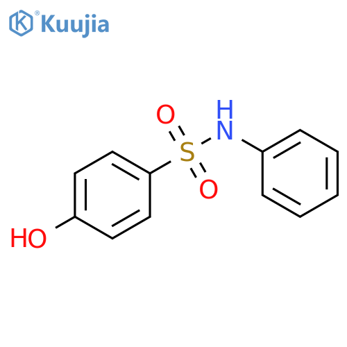 4-Hydroxy-N-phenylbenzenesulfonamide structure