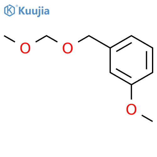 Benzene, 1-methoxy-3-[(methoxymethoxy)methyl]- structure