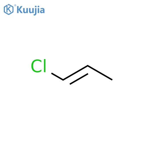 1-Propene, 1-chloro-,(1E)- (9CI) structure