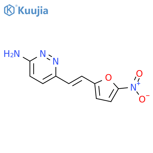 6-(2-(5-Nitrofuran-2-yl)vinyl)pyridazin-3-amine structure