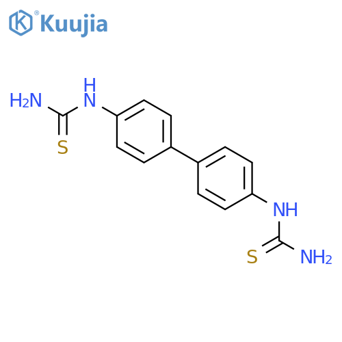 Thiourea,N,N''-[1,1'-biphenyl]-4,4'-diylbis- structure