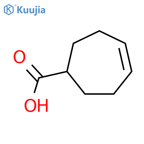 Cyclohept-4-enecarboxylic acid structure