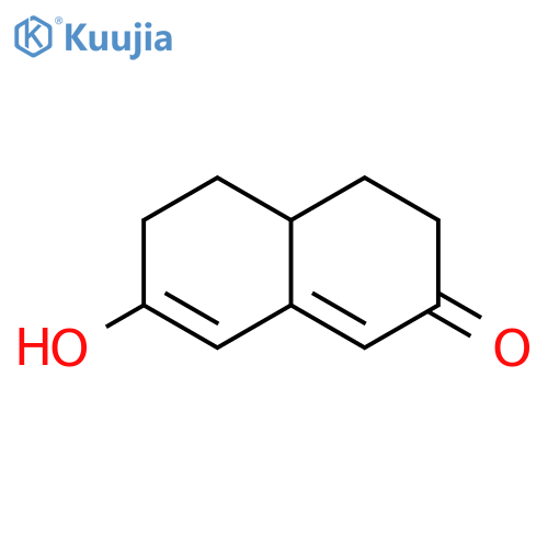 7-hydroxy-2,3,4,4a,5,6-hexahydronaphthalen-2-one structure