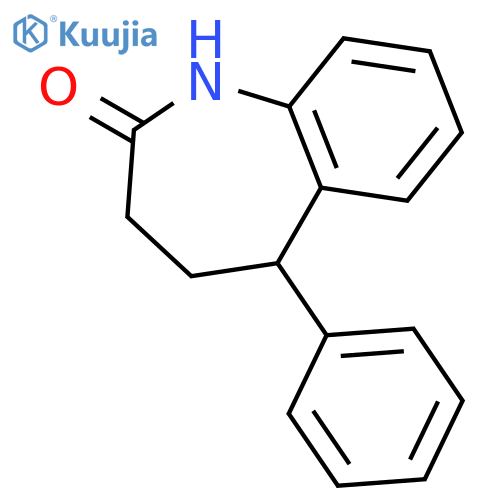 5-phenyl-1,3,4,5-tetrahydro-1-benzazepin-2-one structure