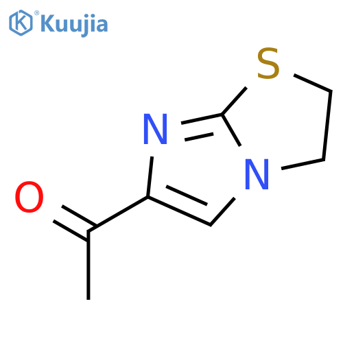 Ethanone,1-(2,3-dihydroimidazo[2,1-b]thiazol-6-yl)- structure
