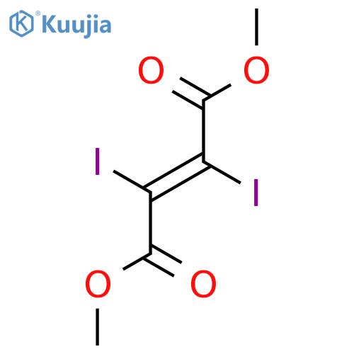 2-Butenedioic acid, 2,3-diiodo-, dimethyl ester structure