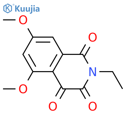 2-ethyl-5,7-dimethoxyisoquinoline-1,3,4(2H)-trione structure
