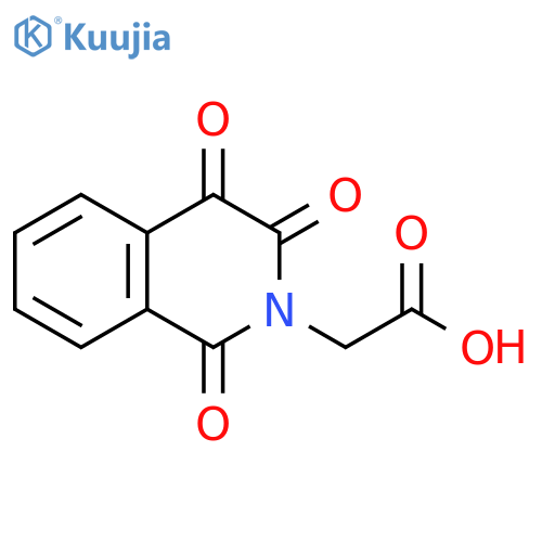 (1,3,4-Trioxo-3,4-dihydro-1H-isoquinolin-2-yl)-acetic acid structure