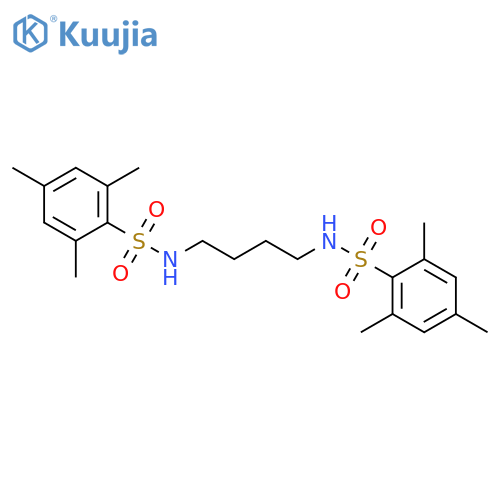 Benzenesulfonamide, N,N'-1,4-butanediylbis[2,4,6-trimethyl- structure