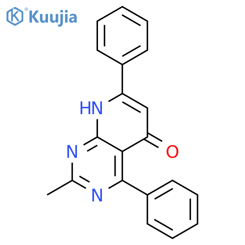 Pyrido[2,3-d]pyrimidin-5(8H)-one,2-methyl-4,7-diphenyl- structure