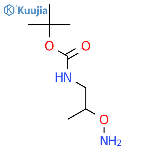 tert-butyl N-2-(aminooxy)propylcarbamate structure