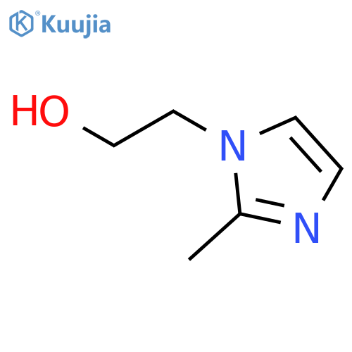 2-(2-methyl-1H-imidazol-1-yl)ethan-1-ol structure