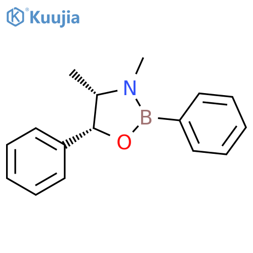 1,3,2-Oxazaborolidine, 3,4-dimethyl-2,5-diphenyl-, (4S,5R)- structure