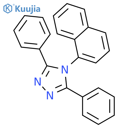 3,5-Diphenyl-4-(1-naphthyl)-1H-1,2,4-triazole structure