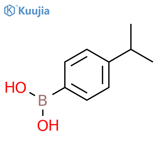 (4-Isopropylphenyl)boronic Acid structure