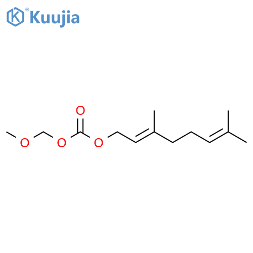 Carbonic acid, 3,7-dimethyl-2,6-octadienyl methoxymethyl ester, (E)- (9CI) structure