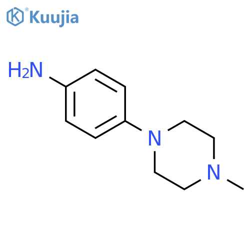 4-(4-methylpiperazin-1-yl)aniline structure