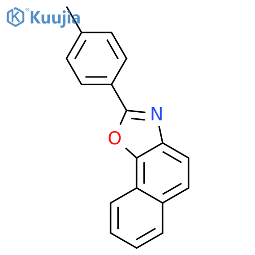 Naphth[2,1-d]oxazole, 2-(4-methylphenyl)- structure