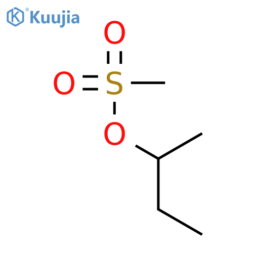 butan-2-yl methanesulfonate structure