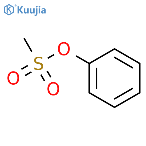 Phenyl methanesulfonate structure