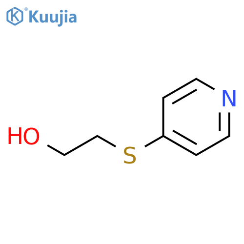 Ethanol, 2-(4-pyridinylthio)- structure