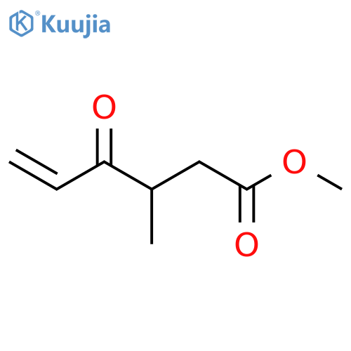 5-Hexenoic acid, 3-methyl-4-oxo-, methyl ester structure