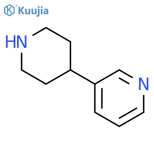 3-(4-piperidyl)pyridine structure