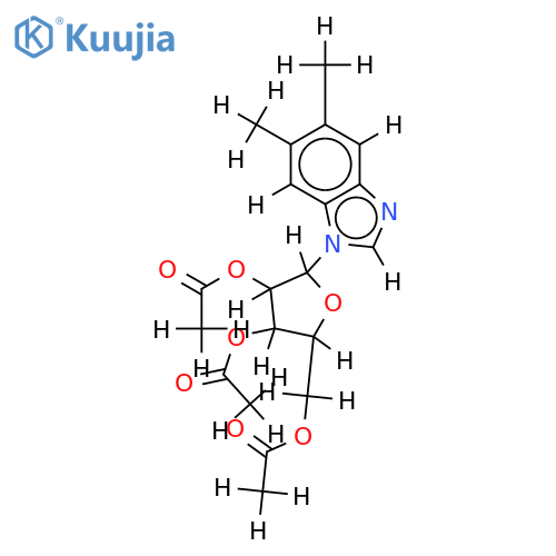 2,3,5-Tri-Ac,picrate-beta-D-Ribazole structure