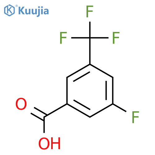 3-Fluoro-5-(trifluoromethyl)benzoic acid structure