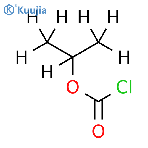 Isopropyl Chloroformate-d7 structure