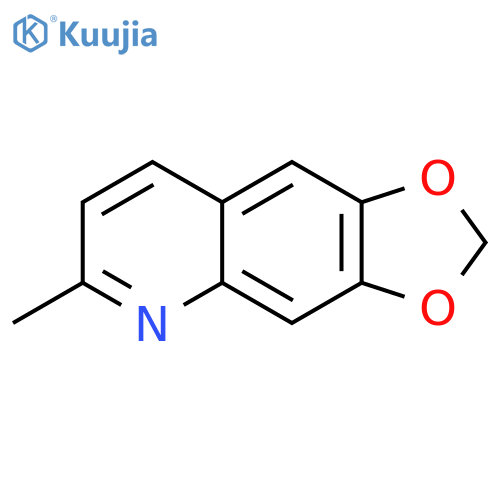 1,3-Dioxolo[4,5-g]quinoline, 6-methyl- structure